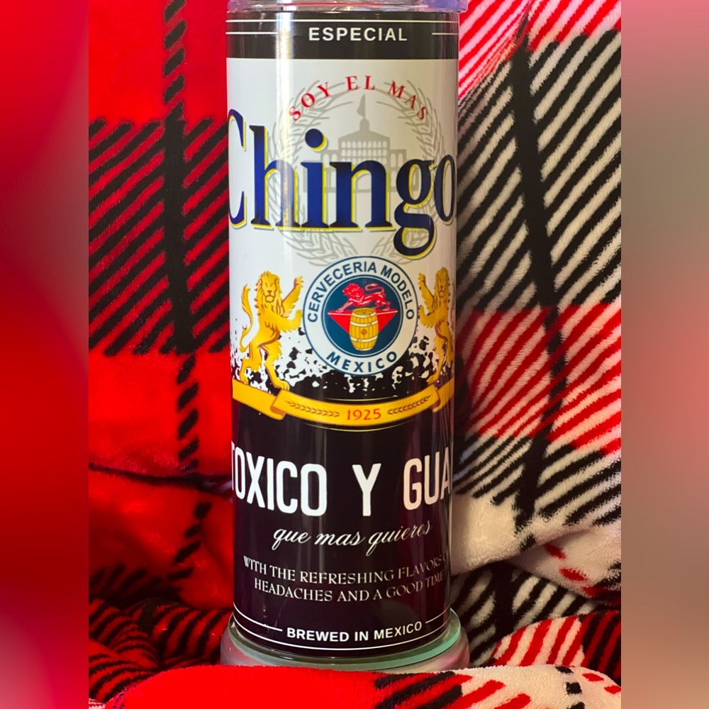Tumbler 20oz “Tóxico y Guapo”